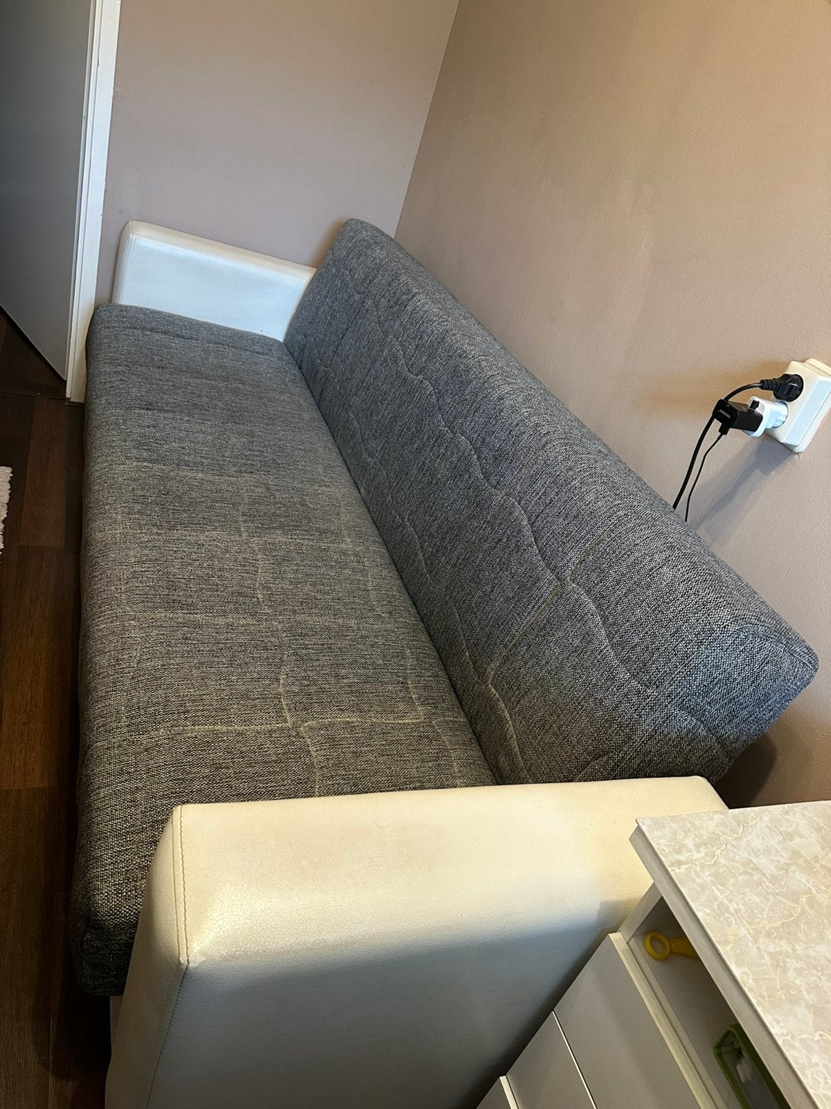 Slaapbank Bed bank met opbergruimte, Ophalen of Verzenden, Zo goed als nieuw, Tweepersoons