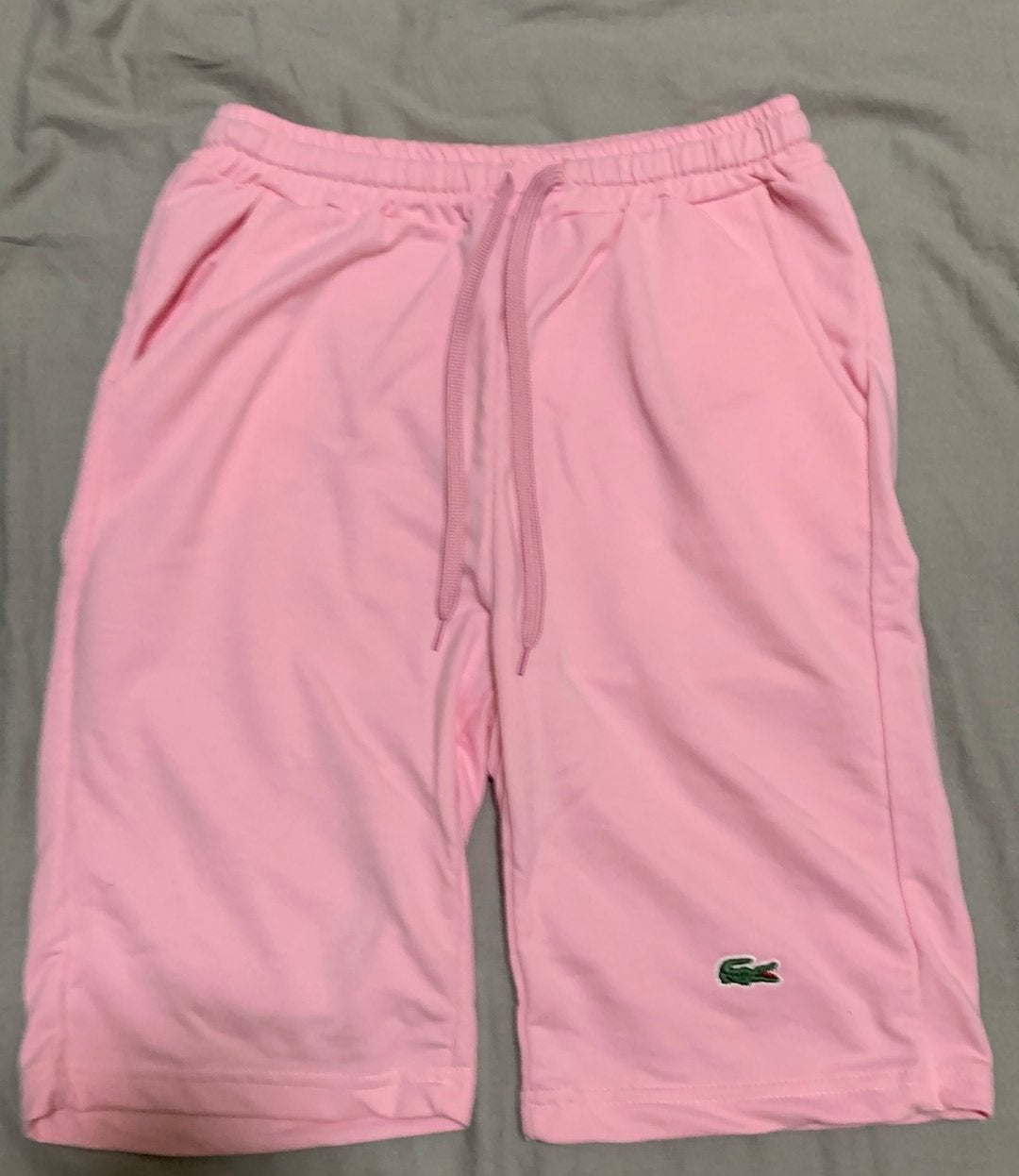 Lacoste korte broek kleur roze maat M, Maat 38/40 (M), Overige typen, Nieuw, Ophalen of Verzenden