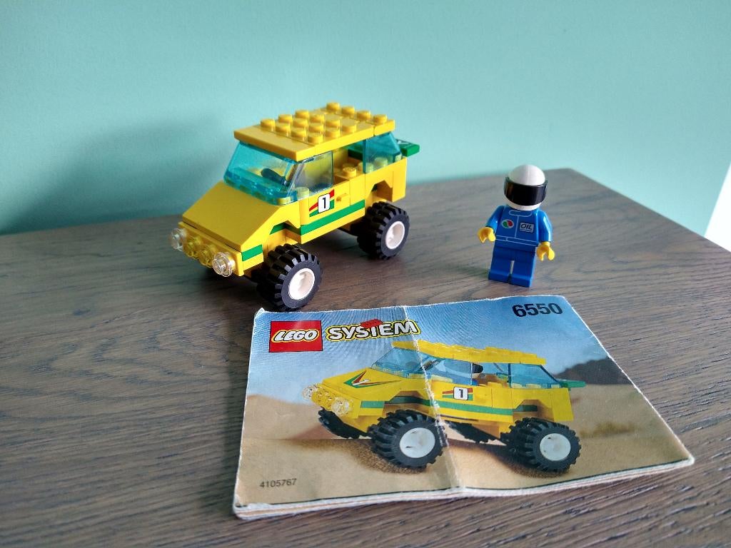 Lego Town 6550 outback racer, Ophalen of Verzenden, Gebruikt, Complete set, Lego