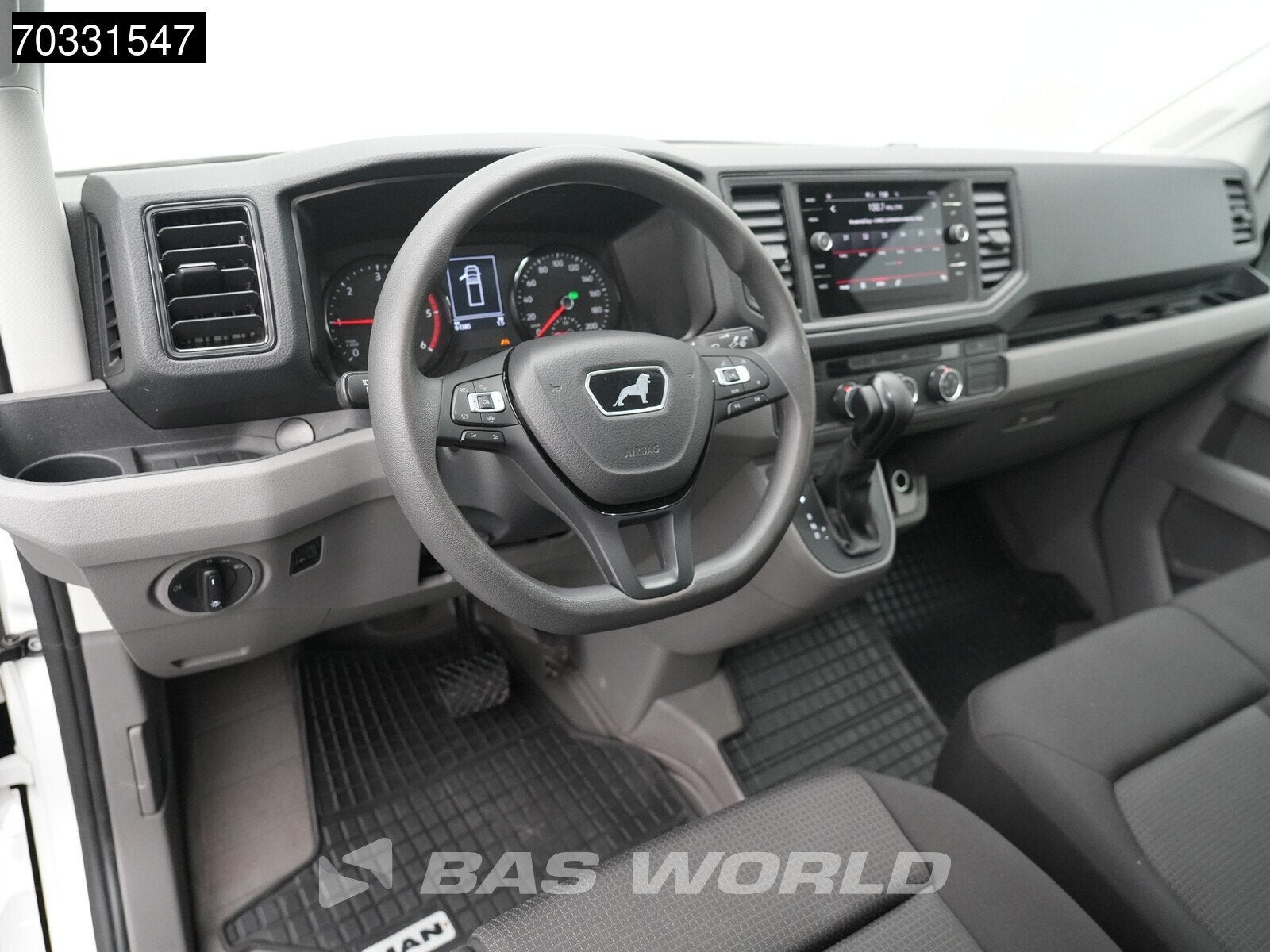 MAN TGE 5.160 Automaat Bakwagen Laadklep D'Hollandia Dubbell, Auto's, Automaat, Stof, Gebruikt, Euro 6