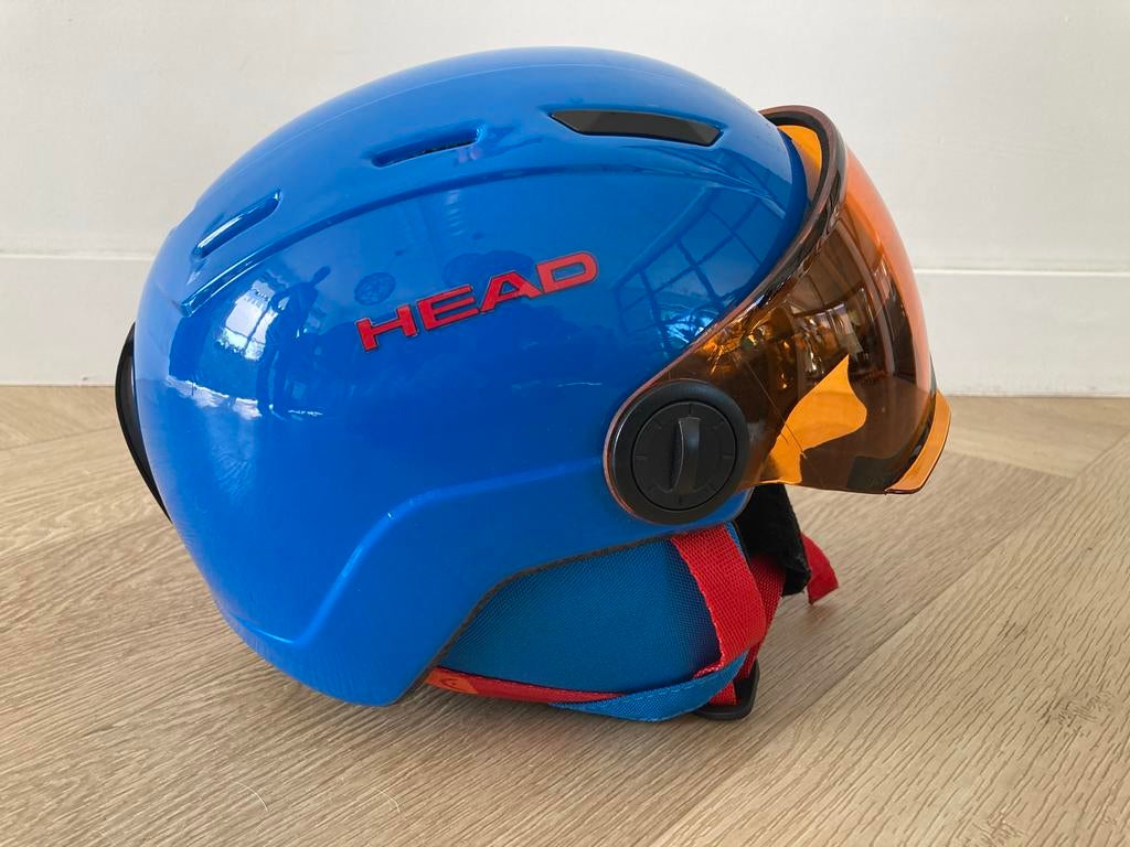HEAD Mojo Visor skihelm kids xs/s - Zo goed als nieuw, Overige typen, Ophalen of Verzenden, Zo goed als nieuw, Skiën