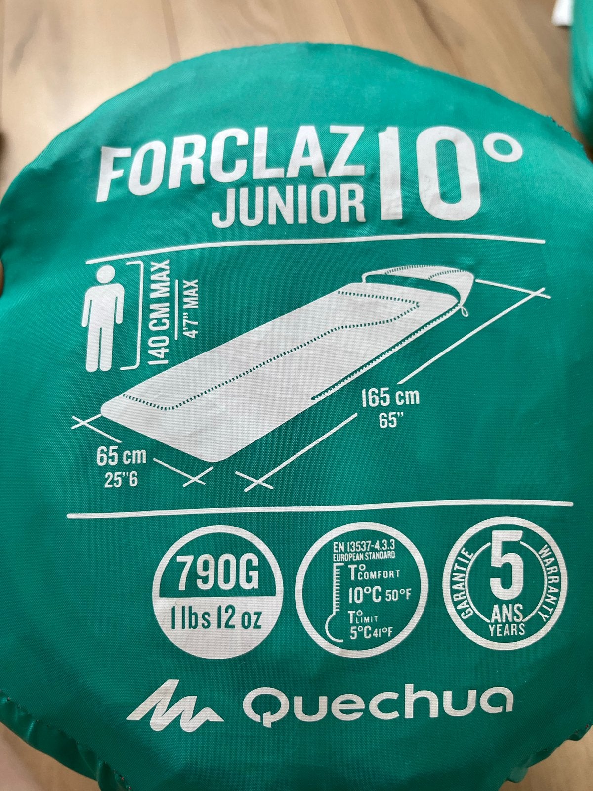 Twee Forclaz 10 Junior Slaapzakken - Quechua, Ophalen, Zo goed als nieuw