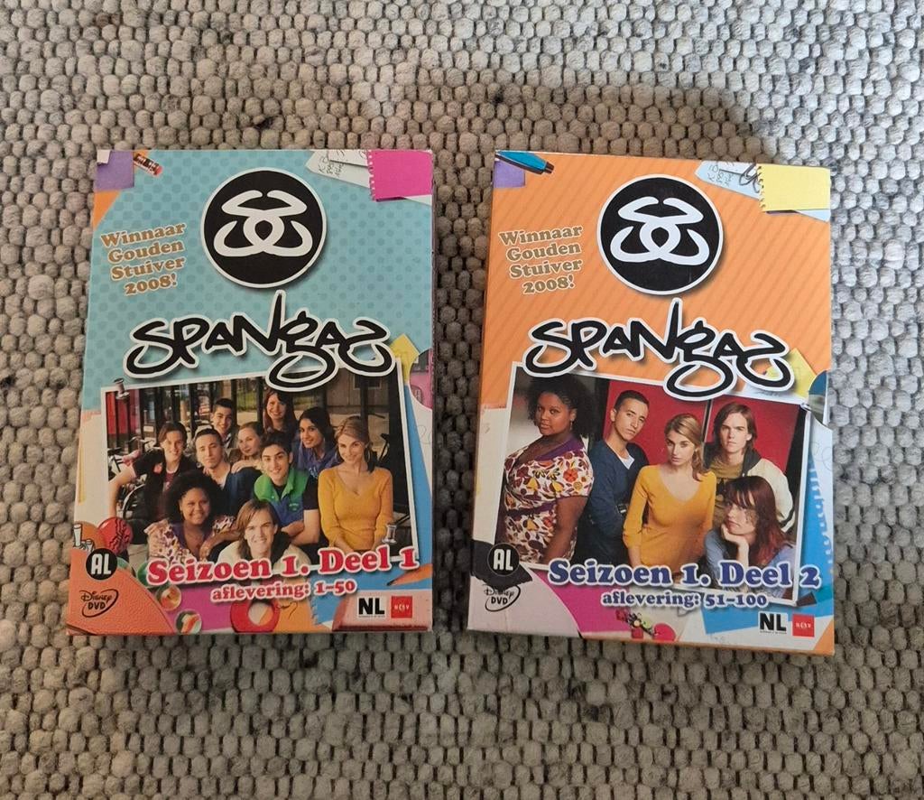 Spangas Seizoen 1 Compleet - DVD Boxset, Cd's en Dvd's, Alle leeftijden, Boxset, Drama, Ophalen of Verzenden