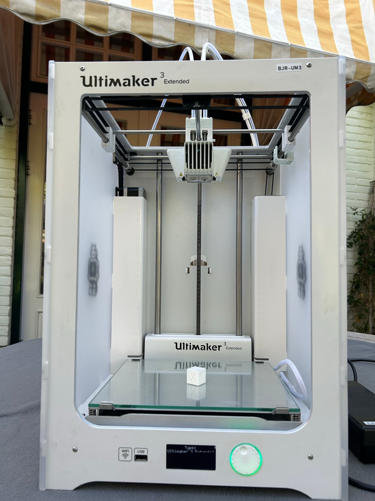 Ultimaker 3 Extended 3D-printer, Computers en Software, Ophalen, Gebruikt, Ingebouwde Wi-Fi, Filament