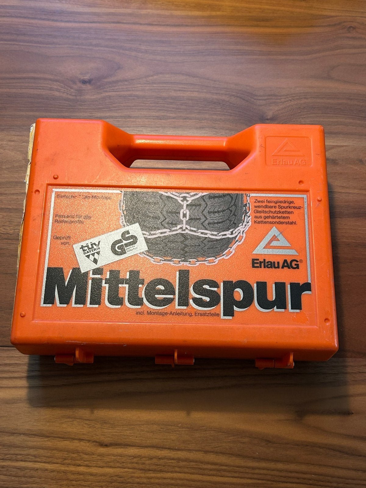 Sneeuwkettingen Erlau AG voor 13 inch wielen (155 R 13, 165/, Ophalen of Verzenden, Gebruikt