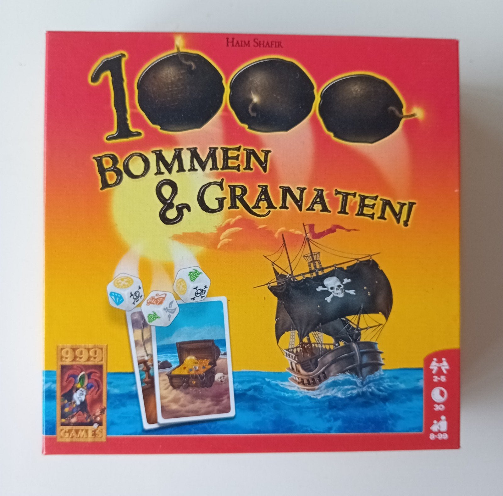 Spel 1000 Bommen & Granaten!, Ophalen of Verzenden, Zo goed als nieuw
