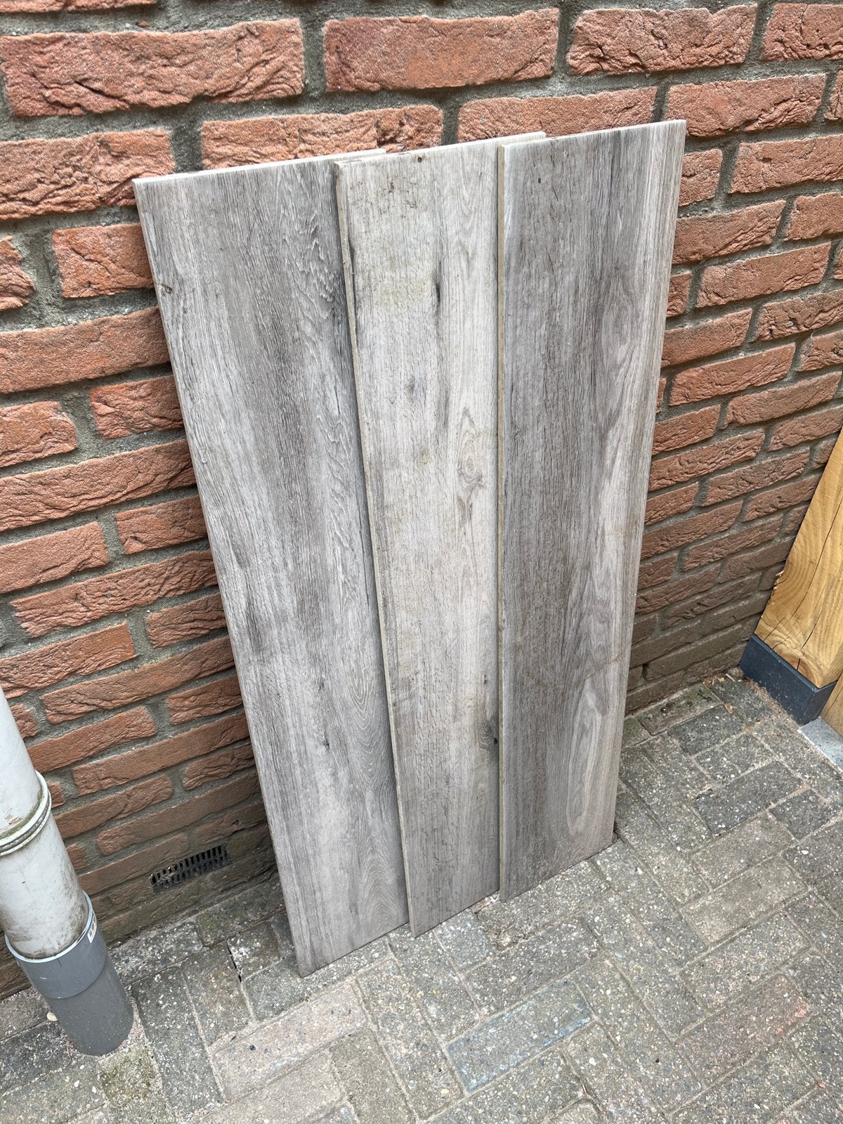 3 stuks Hartman keramische tegels voor tuintafel (per stuk), Ophalen, Gebruikt
