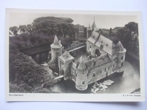 P297 Muiden - Muiderslot, Verzamelen, Verzenden, 1920 tot 1940, Ongelopen, Noord-Holland