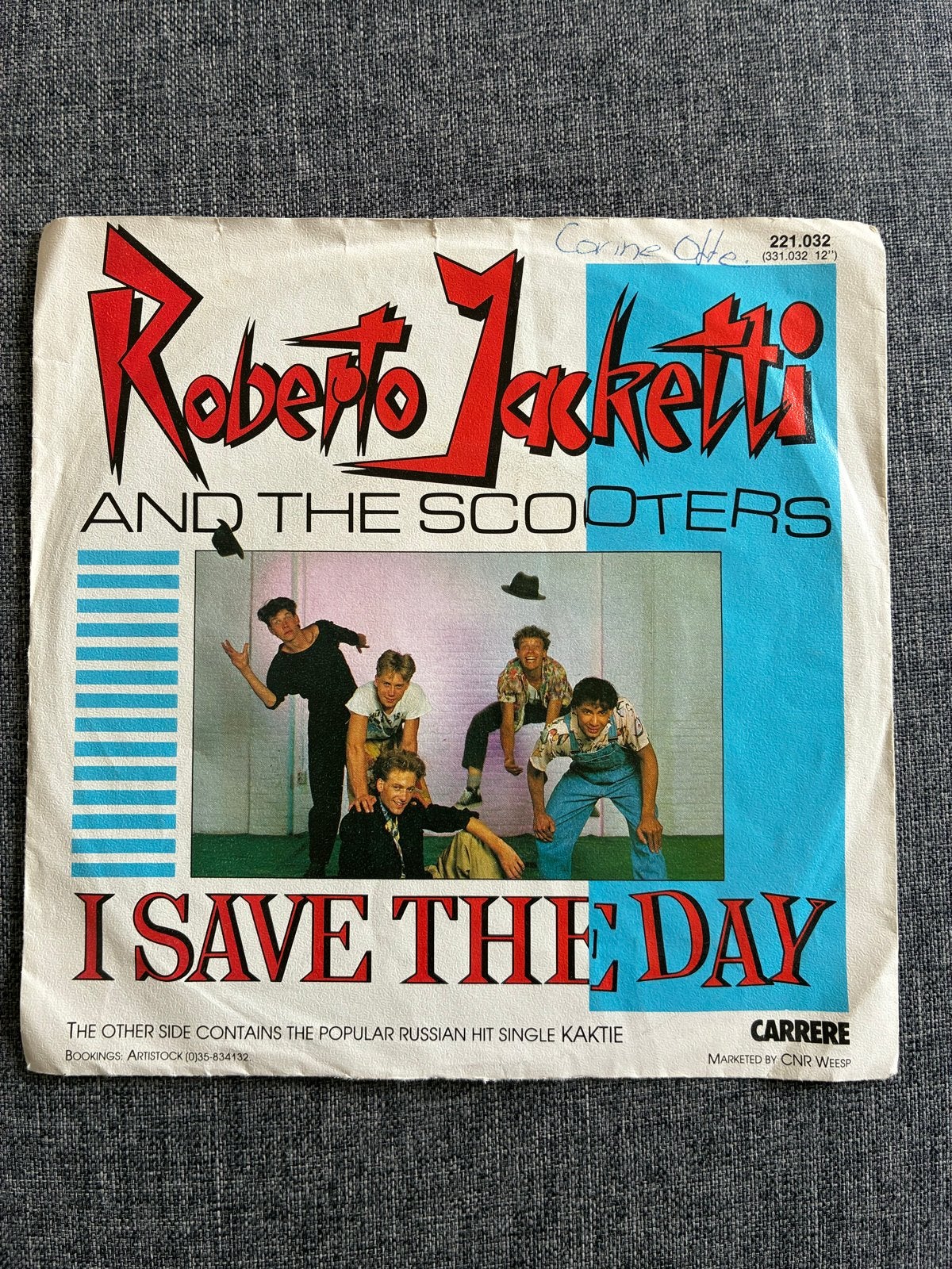 Roberto Jacketti & The Scooters - I Save The Day (Vinyl), Cd's en Dvd's, Vinyl Singles, Gebruikt, Originele persing, 7 inch, Ophalen of Verzenden