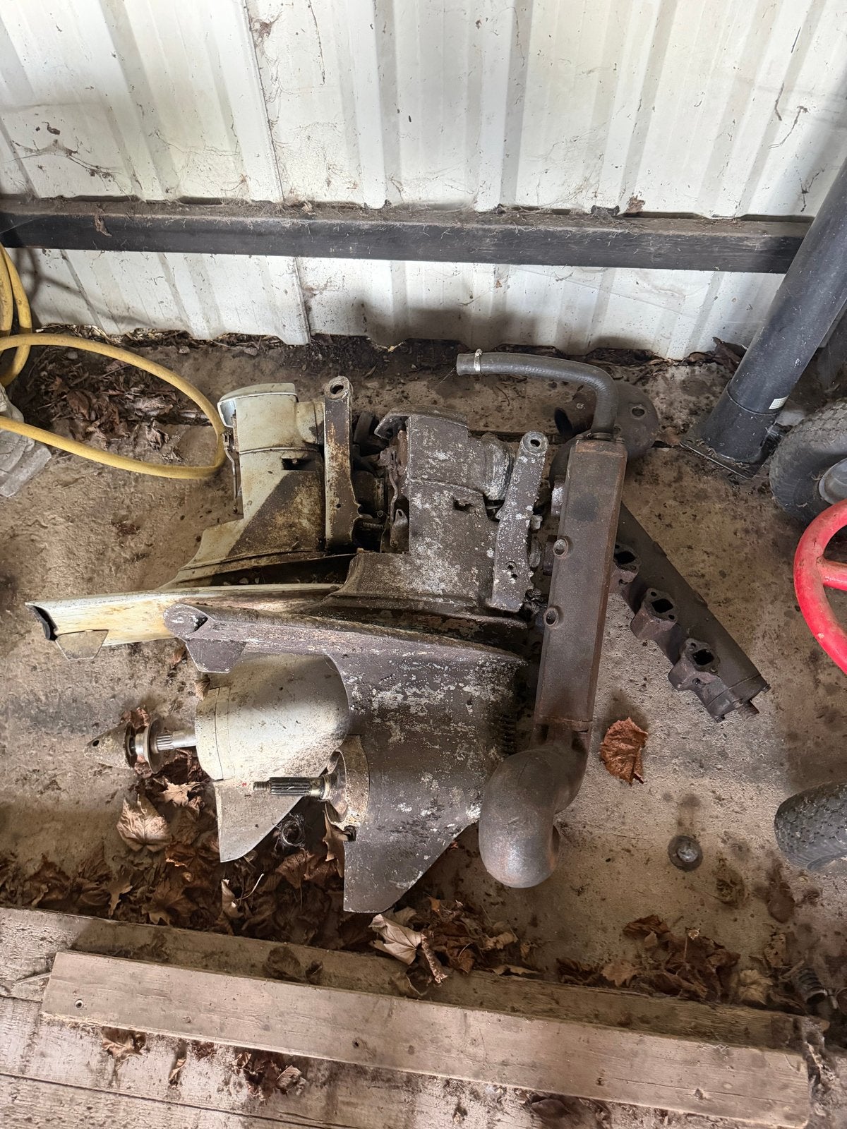 2x Voovo Penta Staartstuk 280/270, Ophalen, Gebruikt, Motor en Techniek, Motorboot