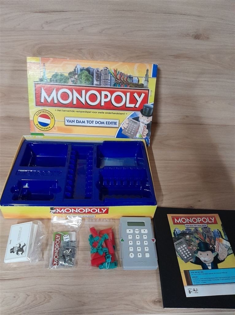 monopoly van dam tot dom editie [s1121], Verzenden, Zo goed als nieuw