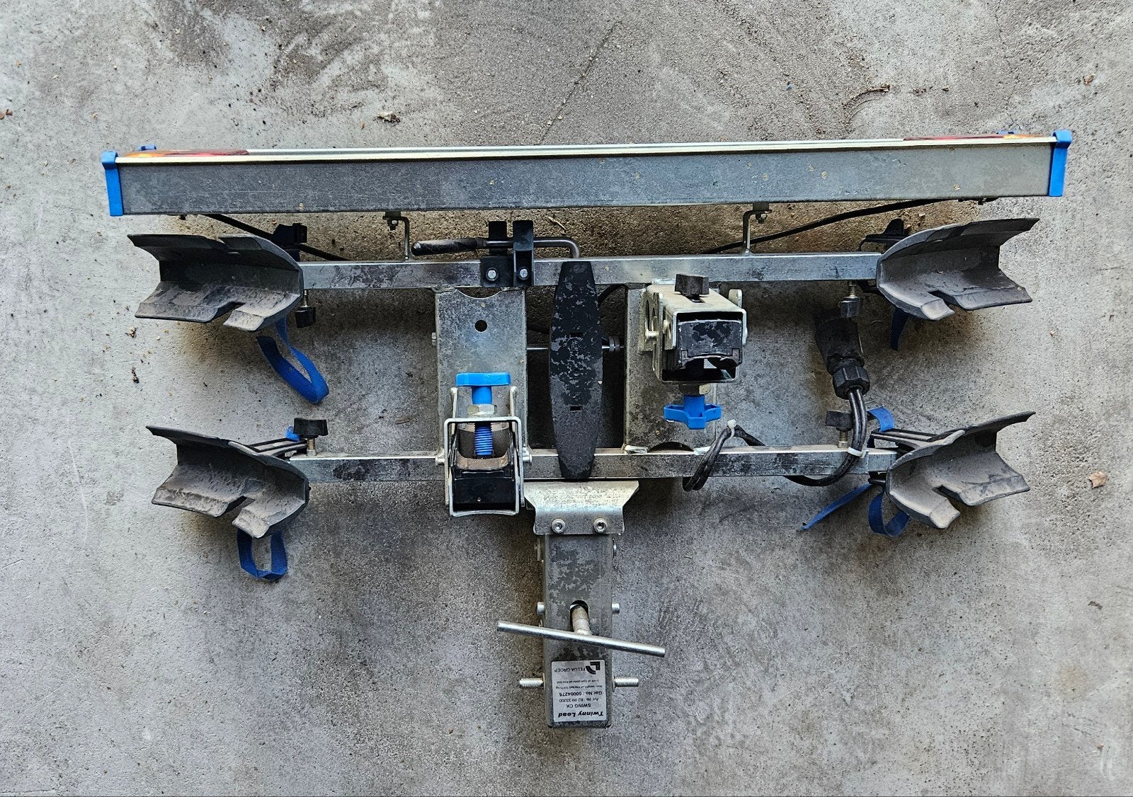 Twinny Load SWING CK trekhaak fietsendrager, Auto diversen, Fietsendragers, Ophalen, 2 fietsen, Gebruikt, Trekhaakdrager