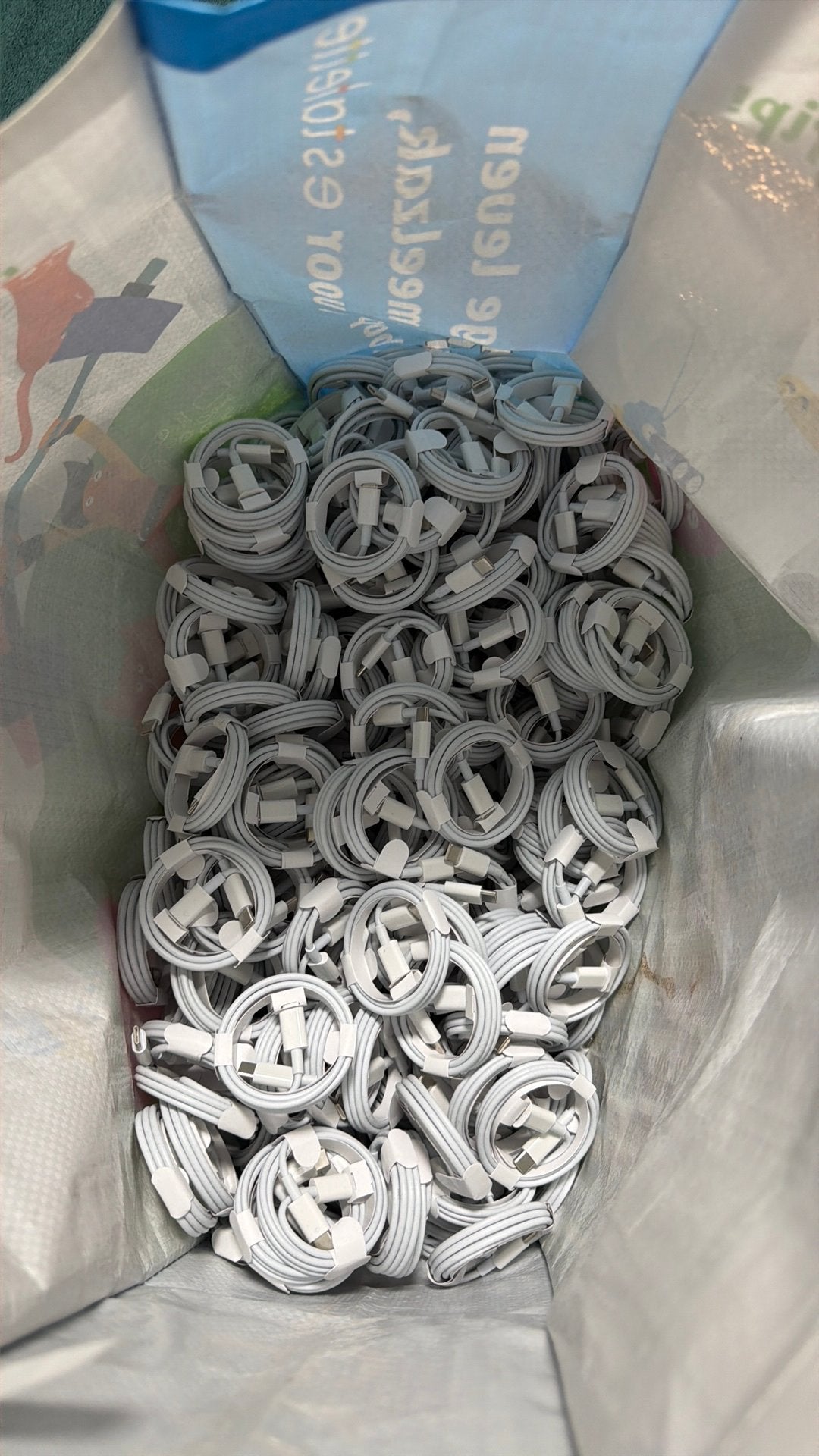 Usb C naar C 190 stuks, Ophalen of Verzenden, Nieuw, Snoer of kabel, Apple