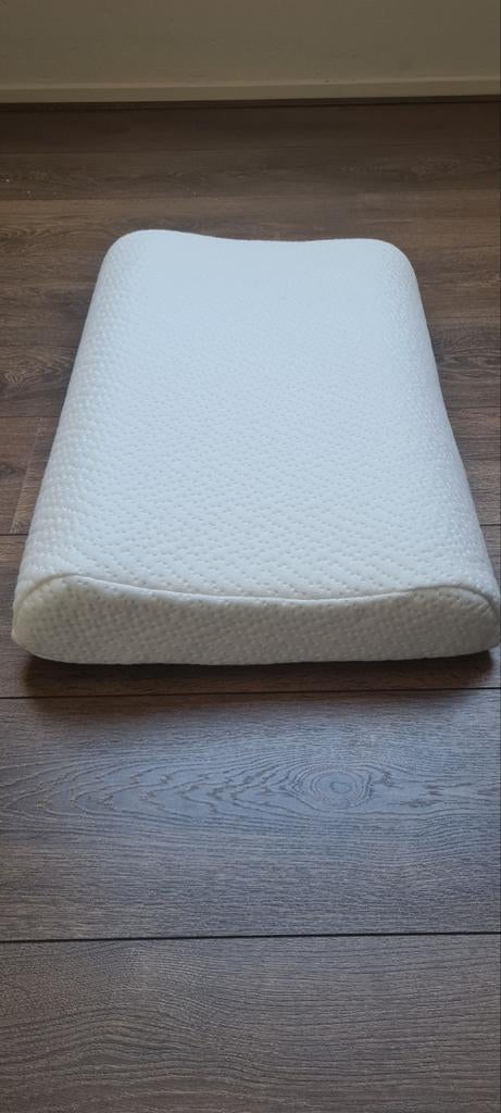 AMProducts Allegro Talalay Latex Kussen 9-11cm Soft, Eenpersoons, Wit, Ophalen of Verzenden, Zo goed als nieuw