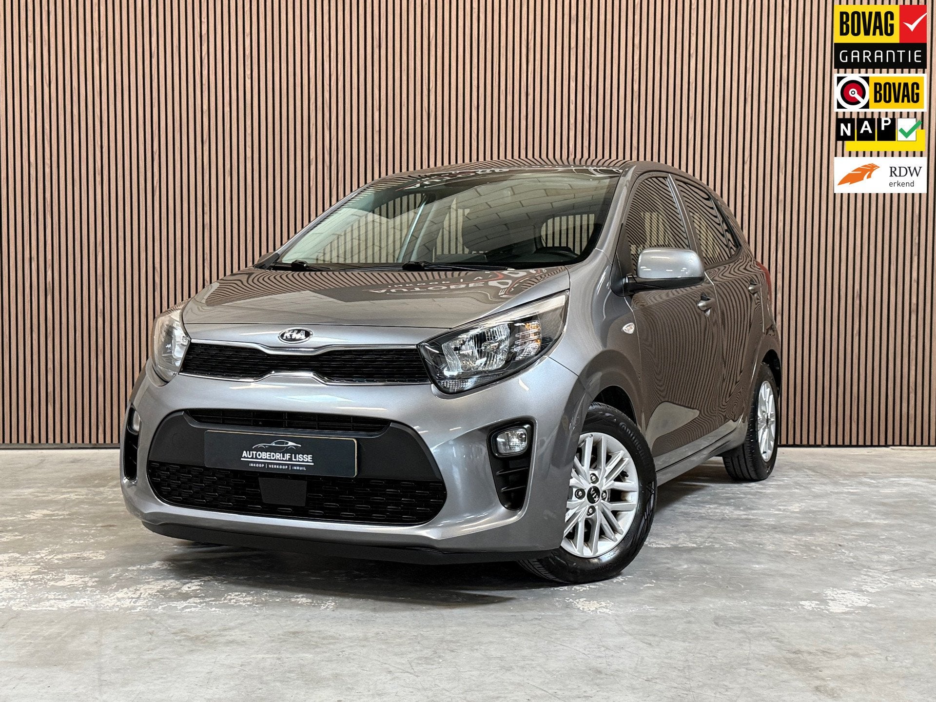 Kia Picanto 1.0 DPi DynamicLine|Airco|Navi|Carplay|Camera|, 12 maanden, Gebruikt, 4 stoelen, Origineel Nederlands