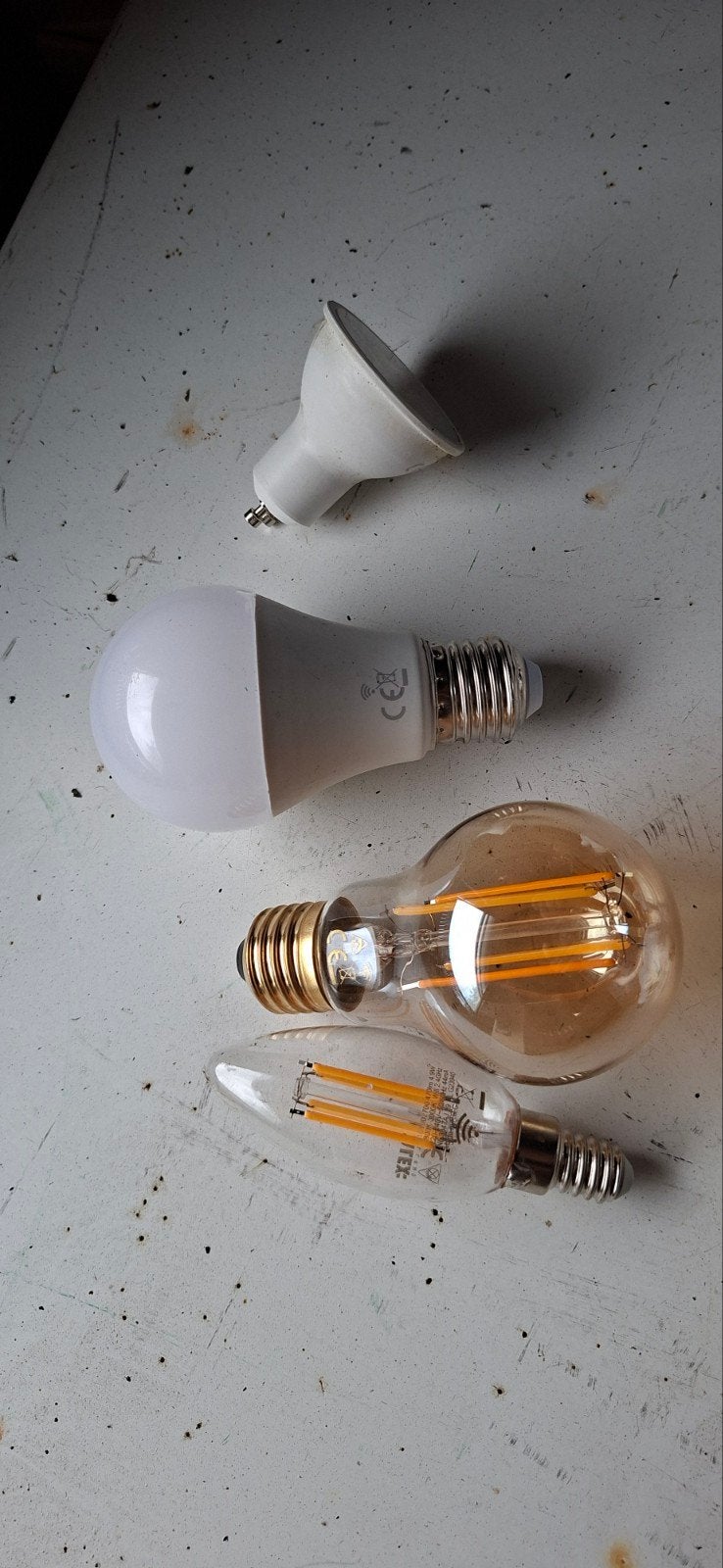 Diverse LED Lampen - E27, E14, GU10, Ophalen, Wit, Overige merken, Gebruikt