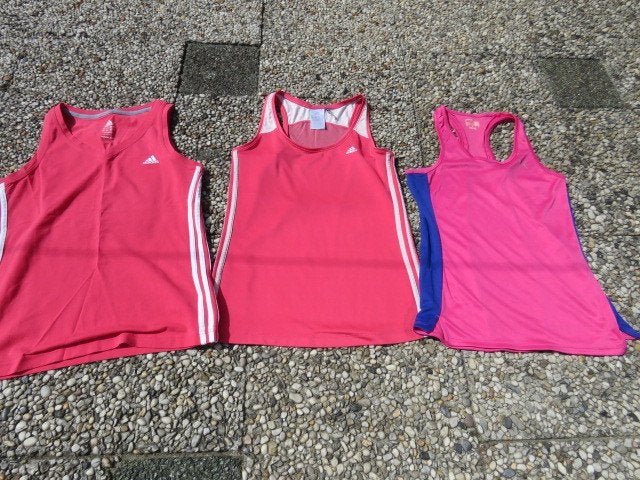 Dames Hardloop singlets, Maat 38/40 (M), Zo goed als nieuw, Puma en Adidas, Ophalen of Verzenden