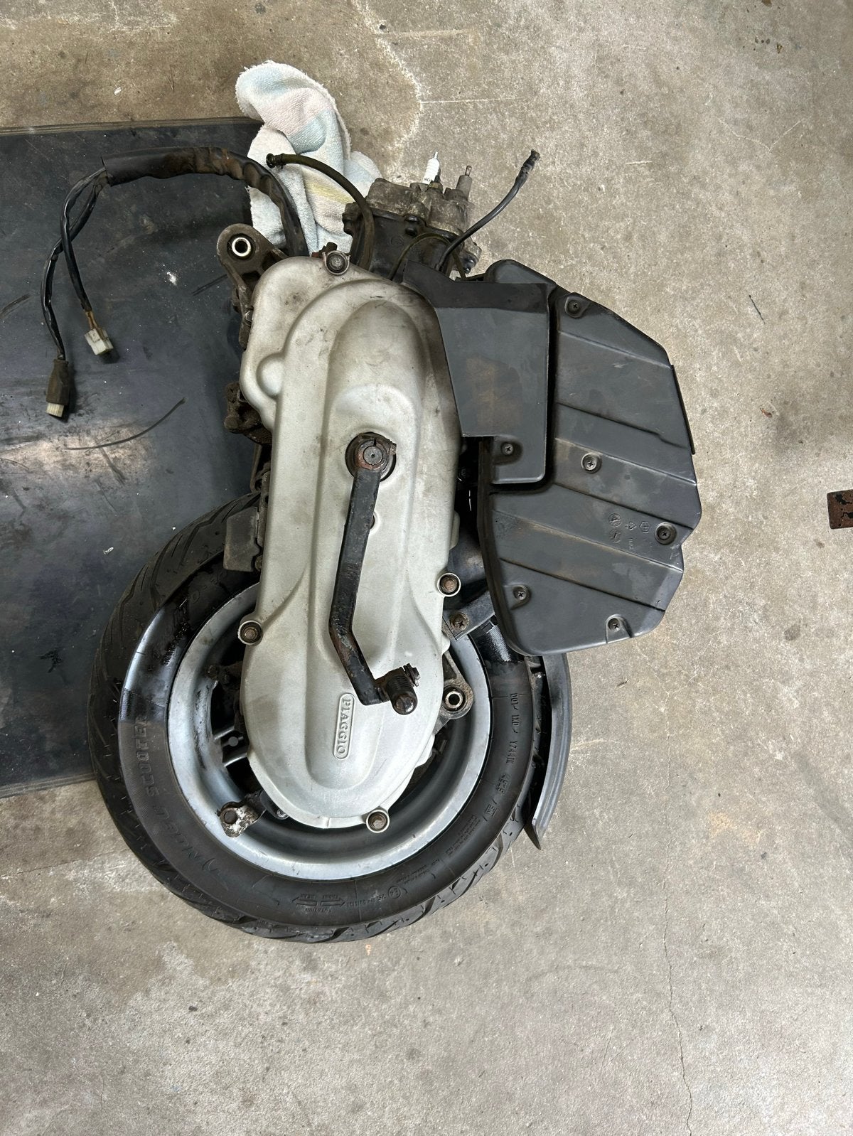 Piaggio hexagon MO5 dd 125 blok, Ophalen, Tweetakt, Gebruikt, Overige modellen