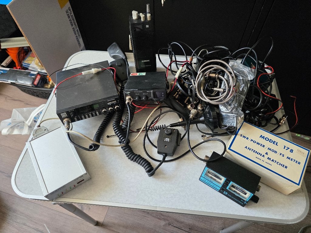 Complete 27MC set met veel accessoires, Telecommunicatie, Zenders en Ontvangers, Ophalen of Verzenden, Gebruikt, Zender en Ontvanger