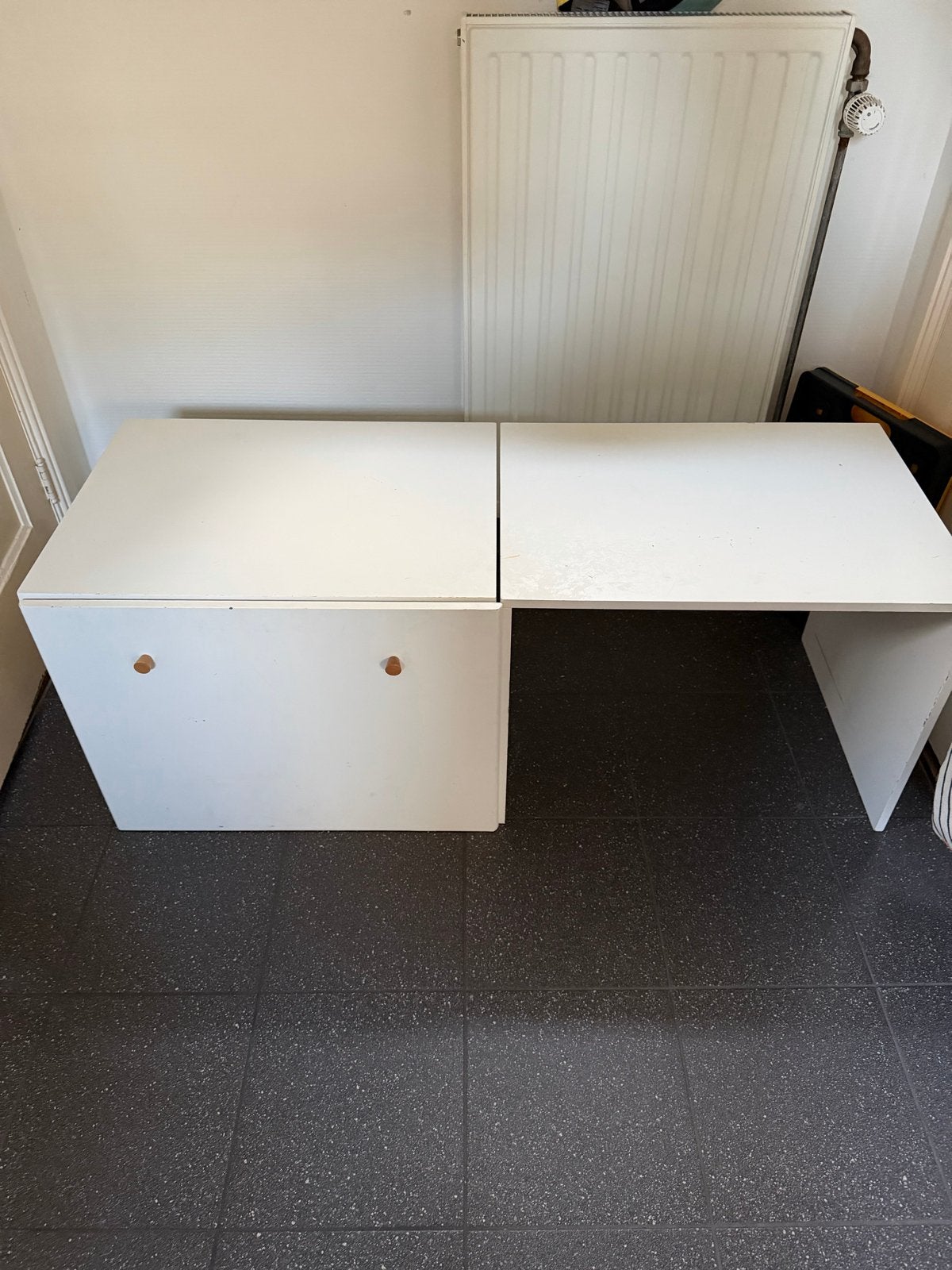 Petite Amélie Kinderbureau en Speelgoedkist Brise, Ophalen, Gebruikt, Tafel(s) en Stoel(en)