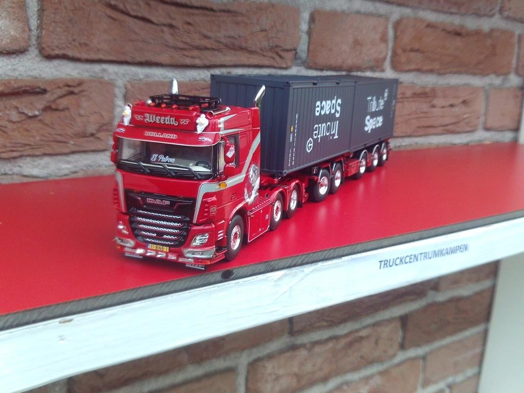 WSI  Daf  XF  Space  Cab  van  Weeda., Hobby en Vrije tijd, Modelauto's | 1:50, Ophalen of Verzenden, Nieuw, Bus of Vrachtwagen