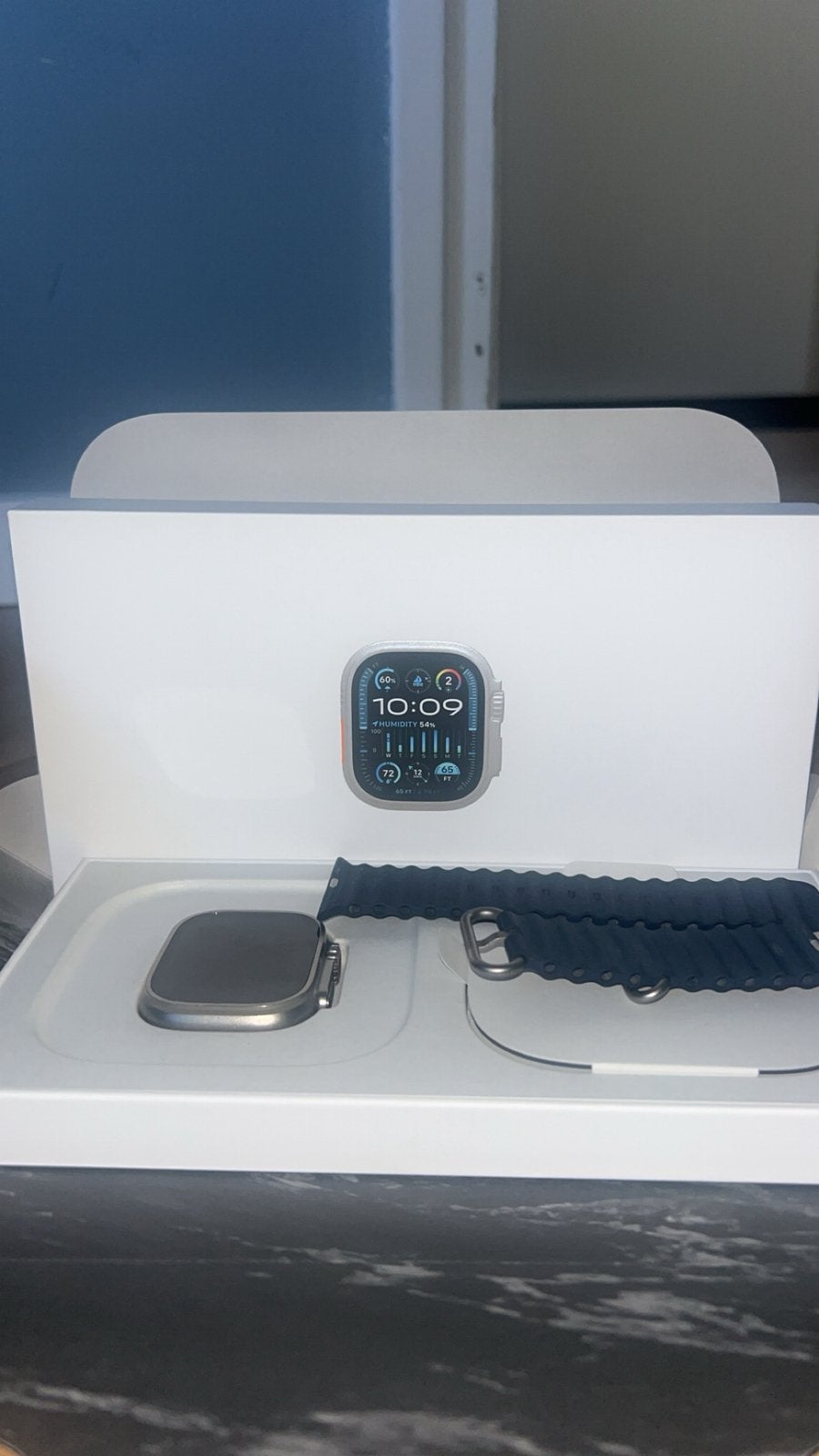 Appel watch te koop!, Ophalen, Conditie, Zo goed als nieuw, Grijs