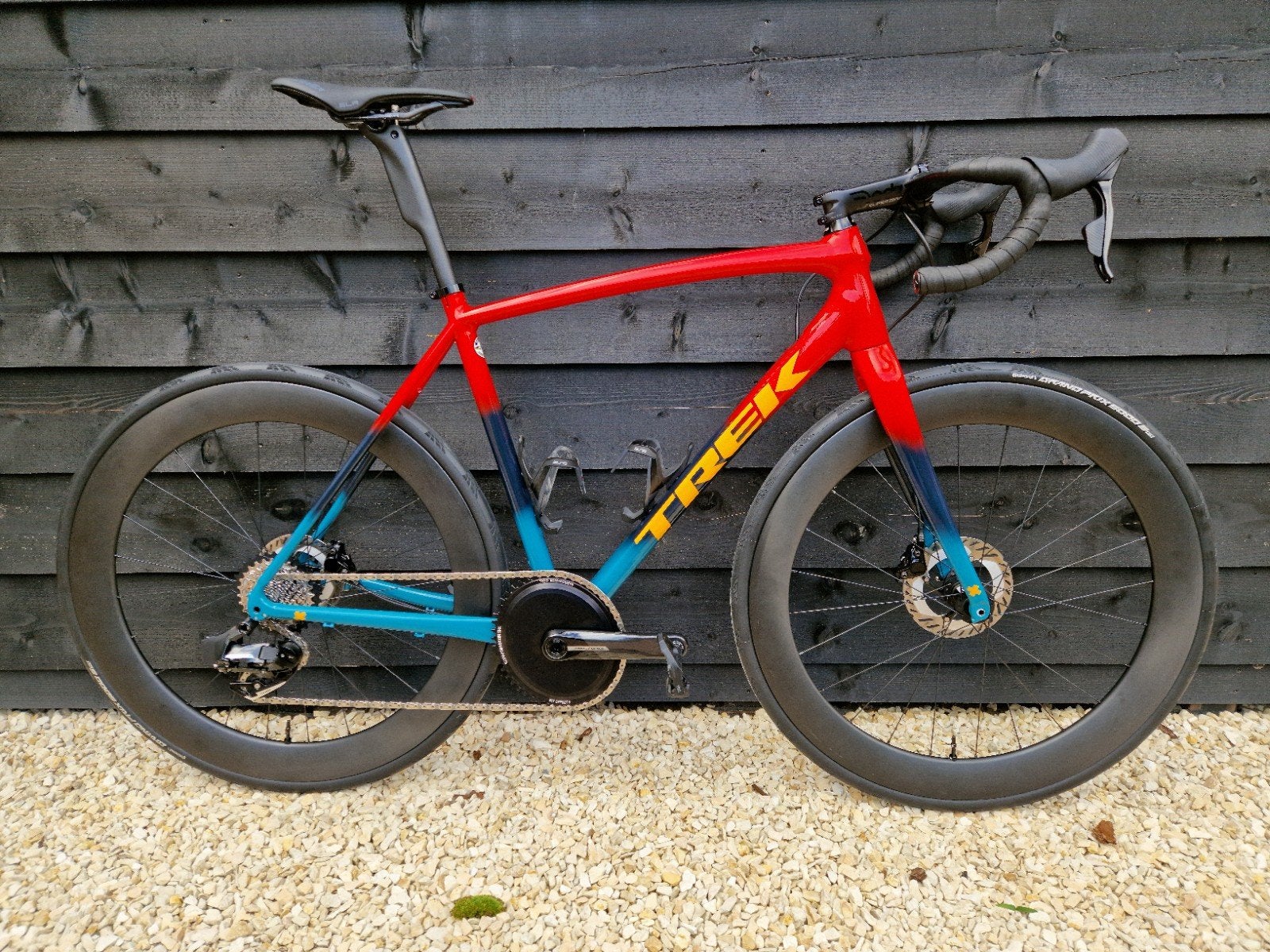 Trek carbon racefiets / gravel / cyclocross met powermeter, Fietsen en Brommers, Fietsen | Racefietsen, Carbon, Ophalen of Verzenden