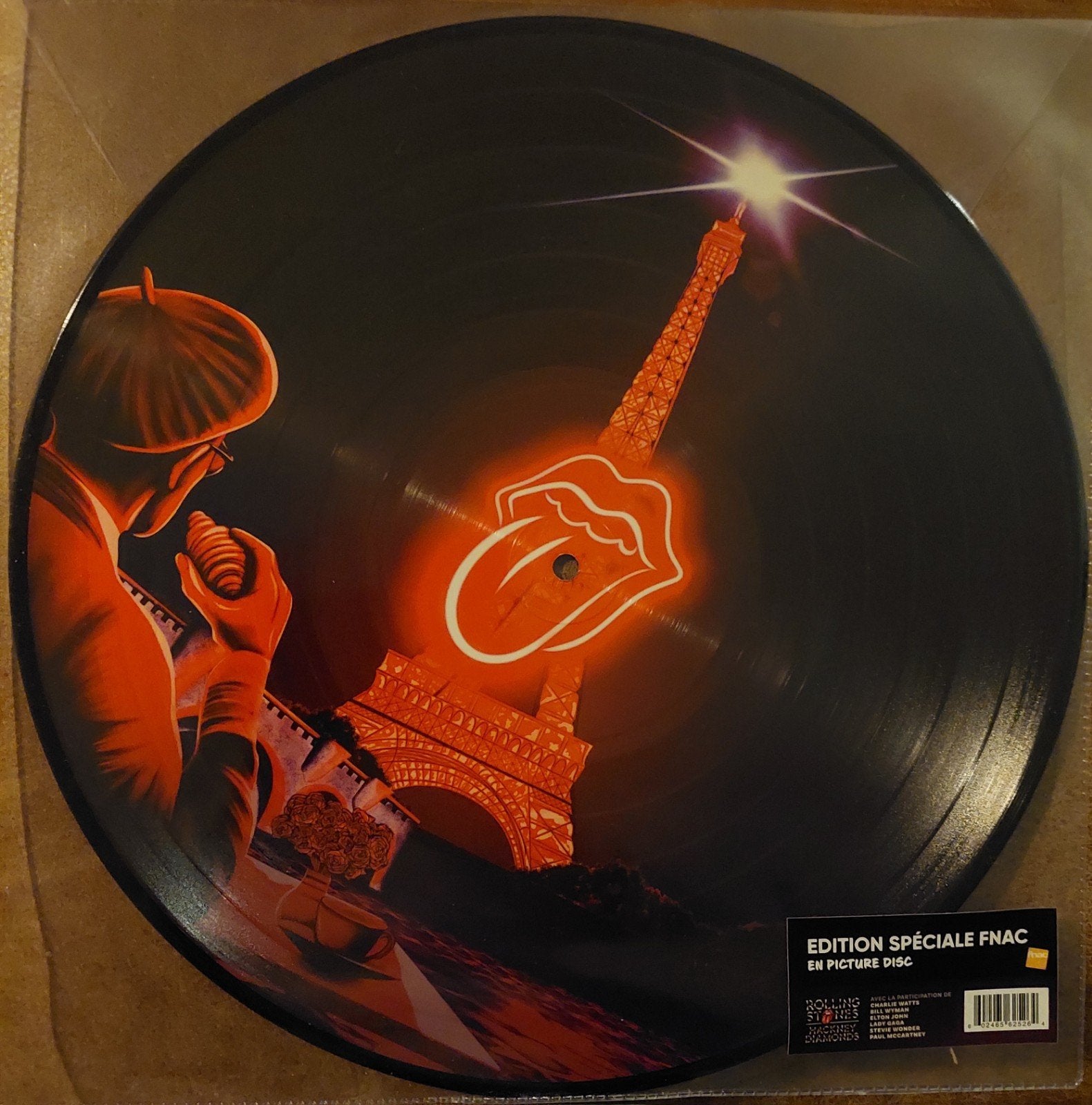 Rolling Stones - Hackney Diamonds (LP Vinyl) Nieuw, Picture, LP, Blues Rock, Ophalen of Verzenden, 12 inch