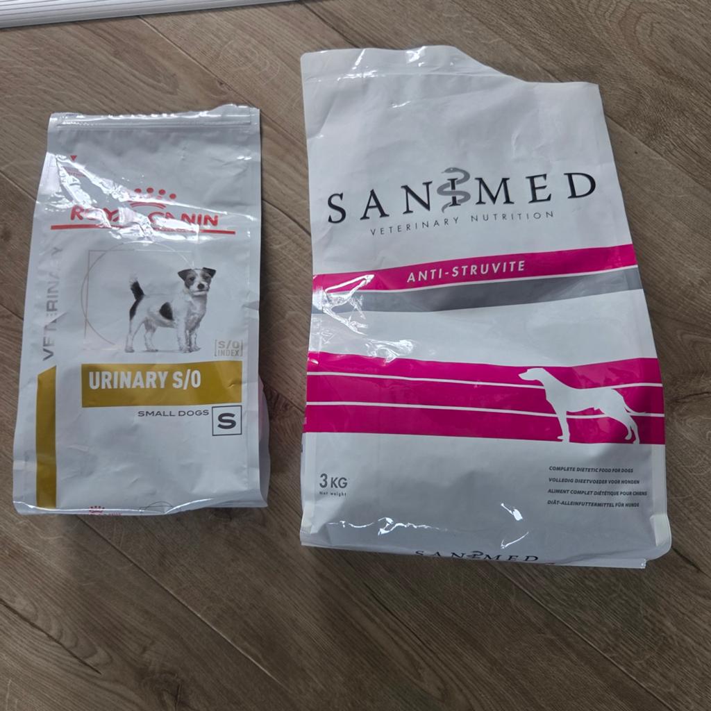 Blaasgruis dieetvoeding hond, Ophalen, Hond