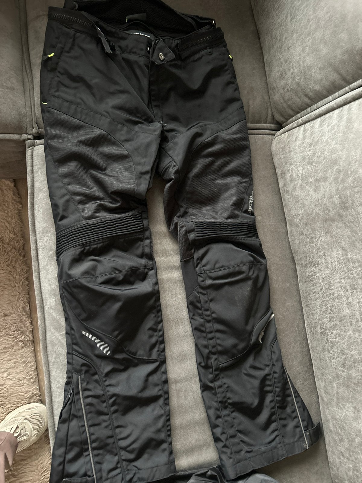 Probiker motorbroek dames maat 46, Zwart, Maat 46/48 (XL) of groter, Ophalen of Verzenden, Zo goed als nieuw