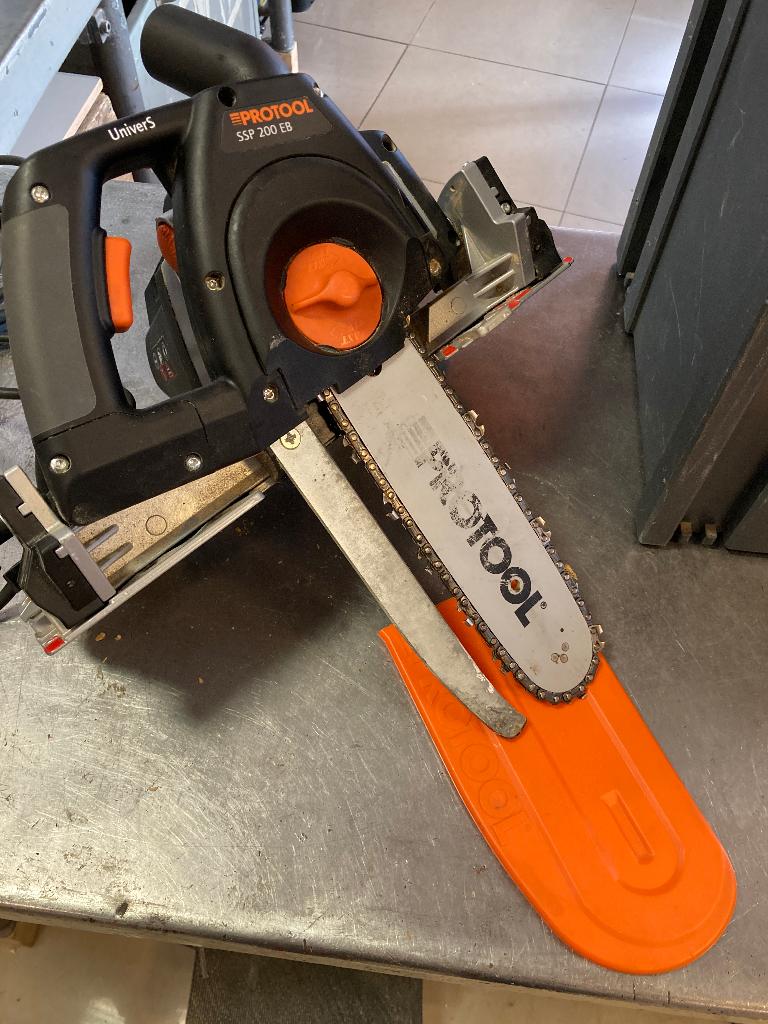 Zwaardzaag Protool SSP 200 EB, Doe-het-zelf en Verbouw, Ophalen, Protool, 70 mm of meer, Overige typen