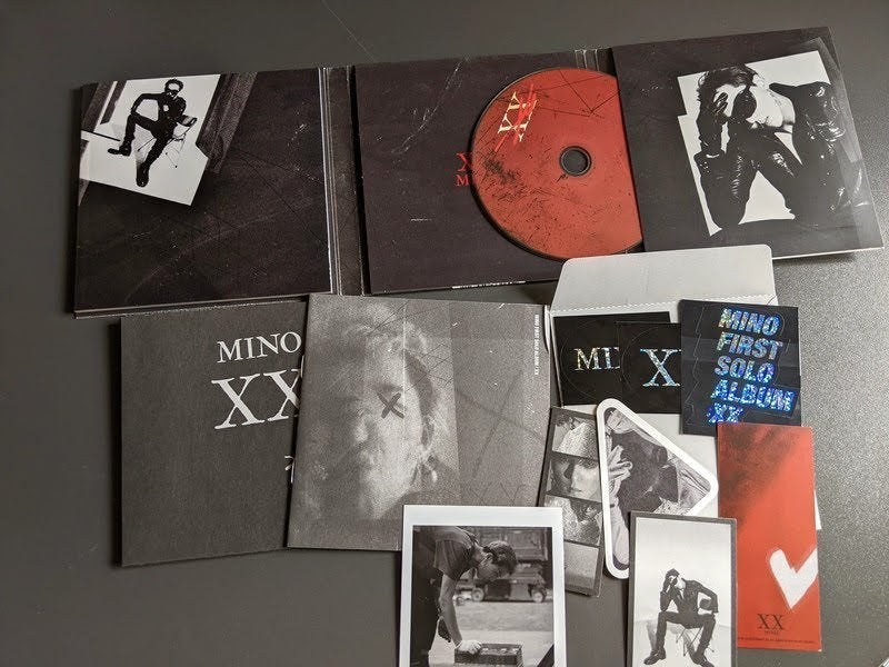 KPOP muziek album Mino - XX. In zeer goede staat, Ophalen, Zo goed als nieuw, Aziatisch
