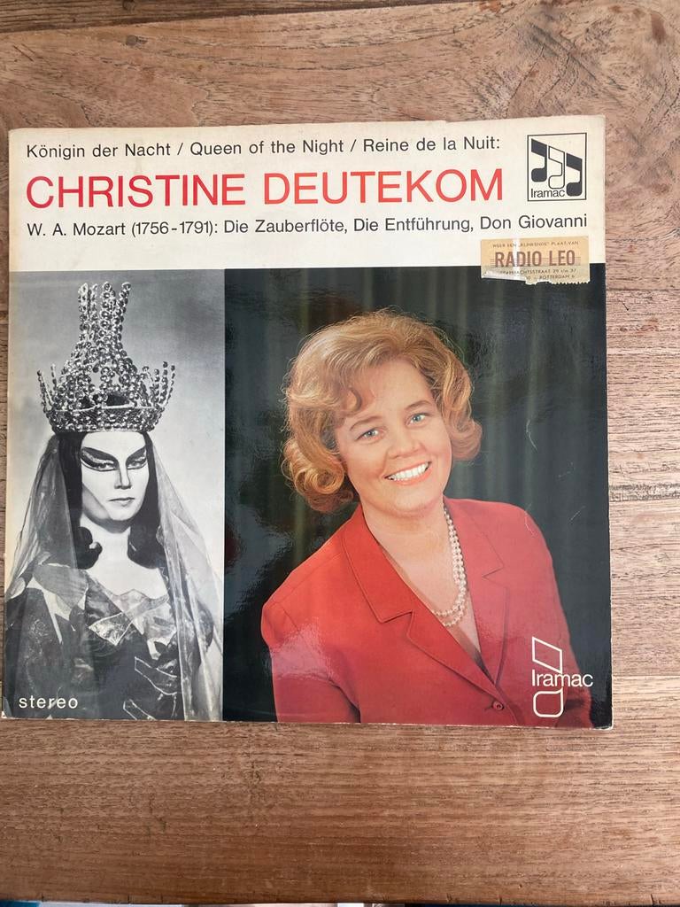 LP - Christine Deutekom - Koningin van de Nacht, Gebruikt, Opera of Operette, Ophalen of Verzenden, 12 inch