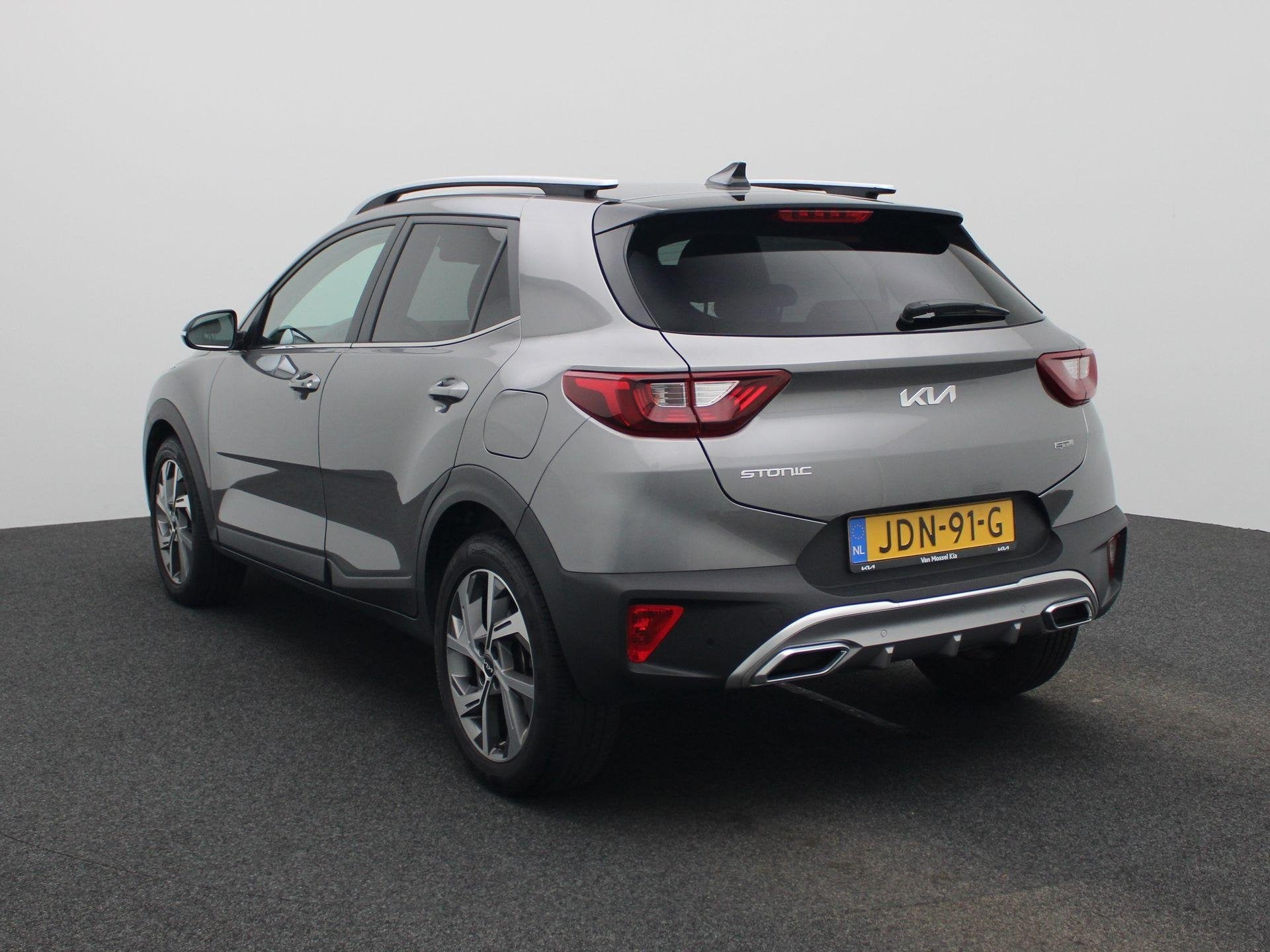 Kia Stonic 1.0 T-GDi MHEV GT-Line | Stoel en Stuur Verwarmin, Auto's, Kia, Euro 6, Leder en Stof, Origineel Nederlands, Handgeschakeld