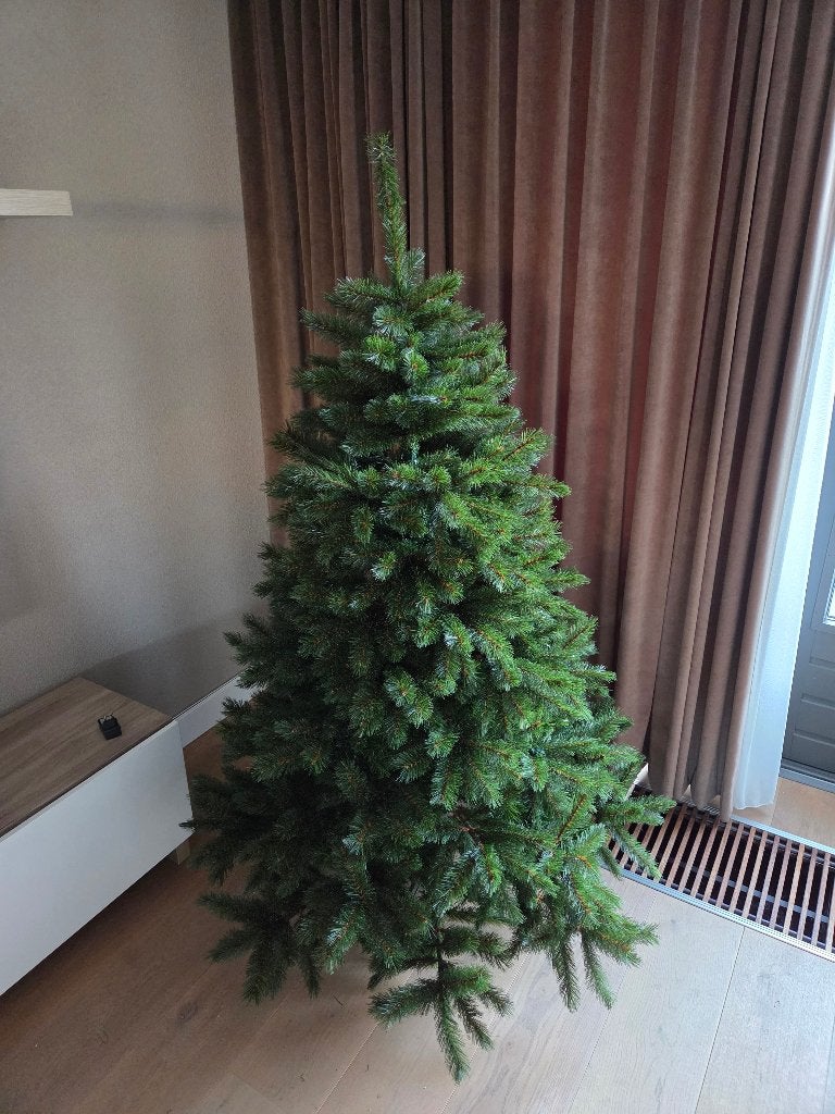 kunstkerstboom Triumph Tree Forest Frosted Pine Green 185cm, Ophalen, Zo goed als nieuw