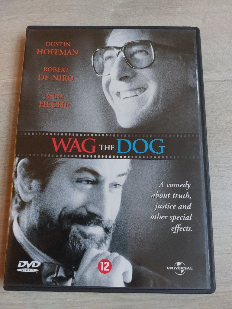 DVD Wag the Dog (1997) Robert De Niro & Dustin Hoffman, Ophalen, Engels, Vanaf 16 jaar, Nederlands
