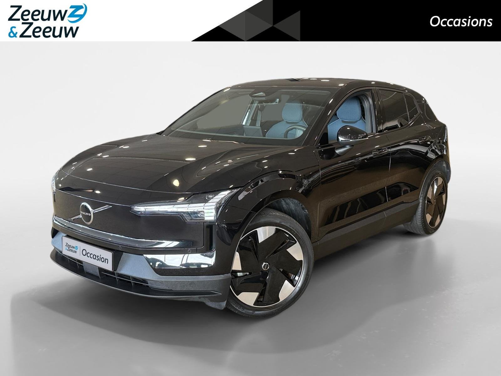 Volvo EX30 Single Motor Extended Range Plus 69 kWh *Navi+Cam, Auto's, Achterwielaandrijving, Gebruikt, Leder en Stof, Zwart
