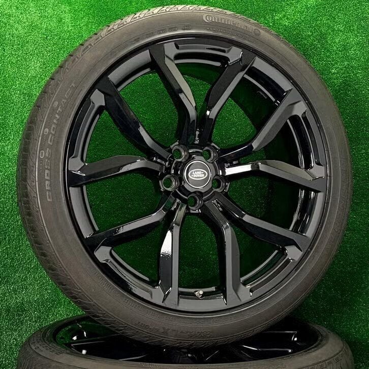 Originele 22 inch Range Rover Sport SVR velgen met banden, Land Rover, Gebruikt, 275 mm, Banden en Velgen