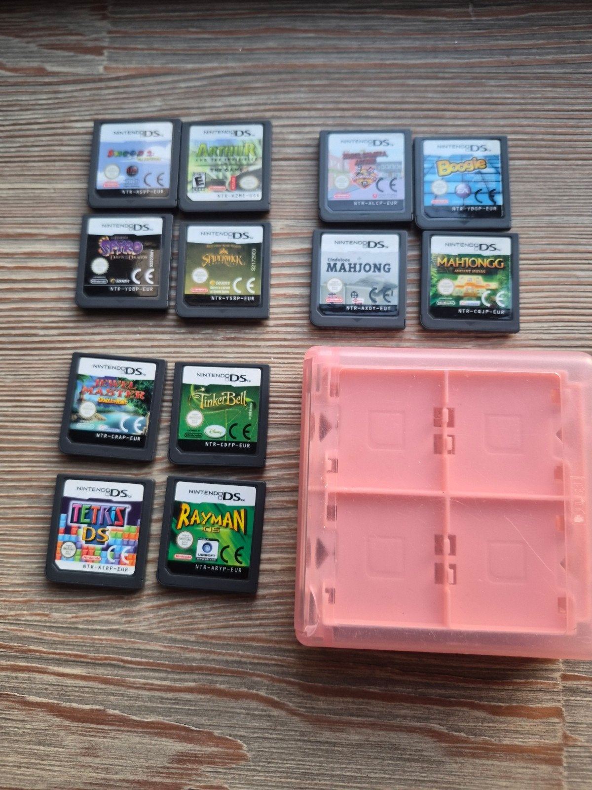 12Nintendo D.S spellenqBieden v/a€50euro, 1 speler, Ophalen of Verzenden, Zo goed als nieuw, Vanaf 3 jaar