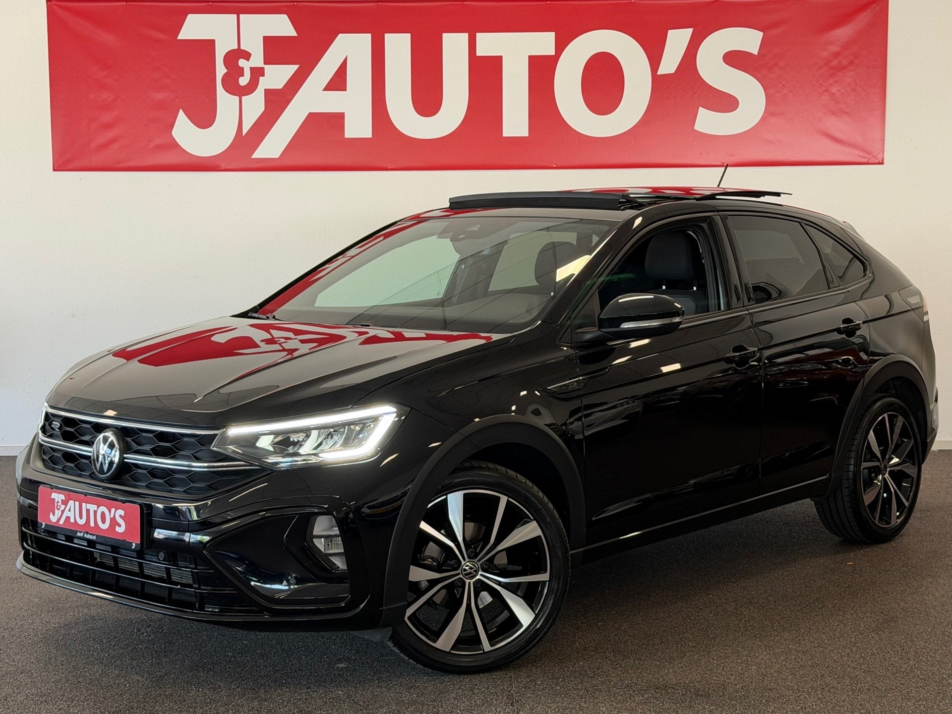 Volkswagen TAIGO 1.0 TSI R-Line|NAVIGATIE|CAMERA|CRUISE|PANO, Auto's, Automatische klimaatregeling, Stof, Gebruikt, Met garantie (alle)