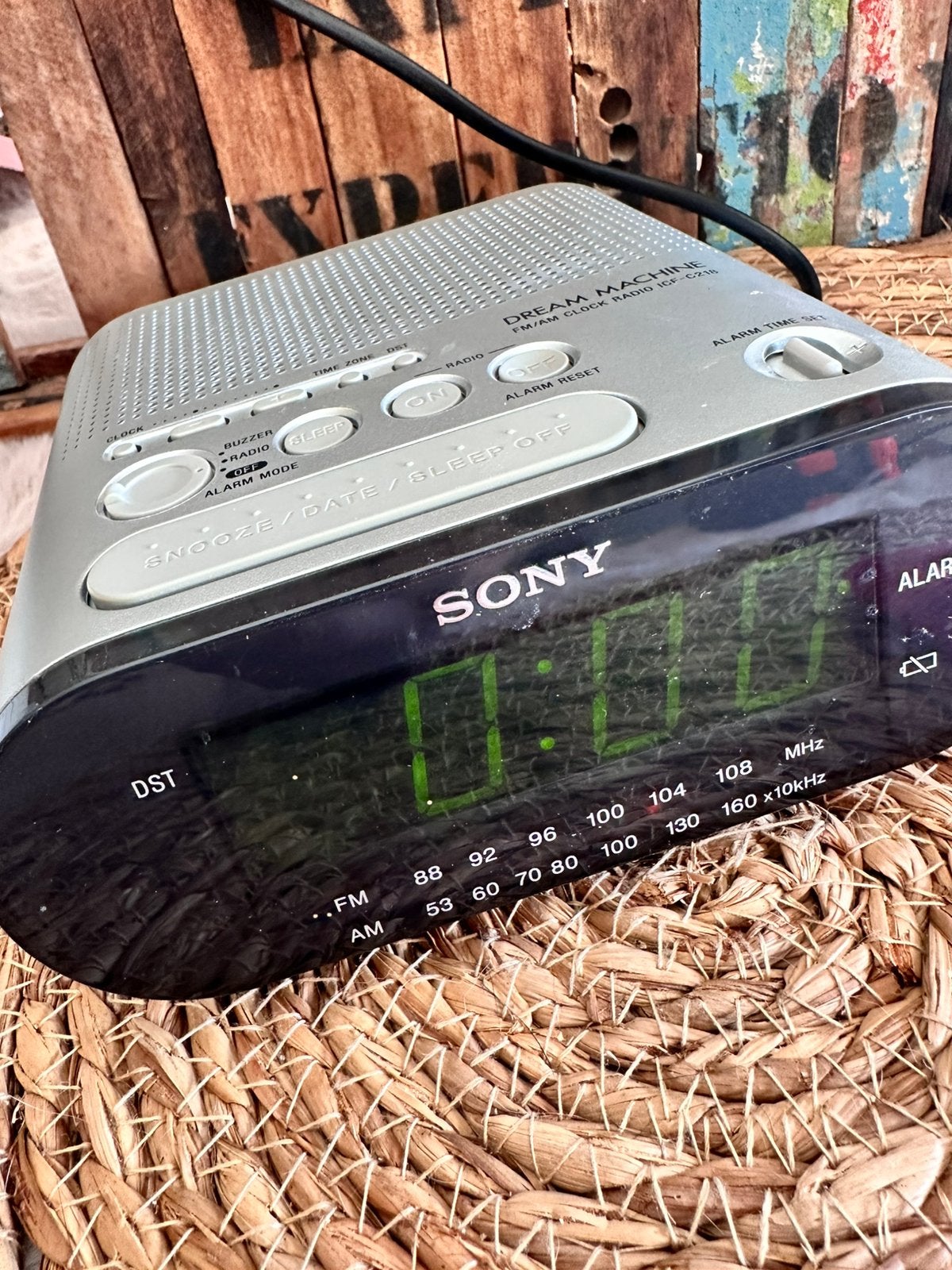 Sony wekkerradio / dreammachine, Ophalen of Verzenden, Zo goed als nieuw