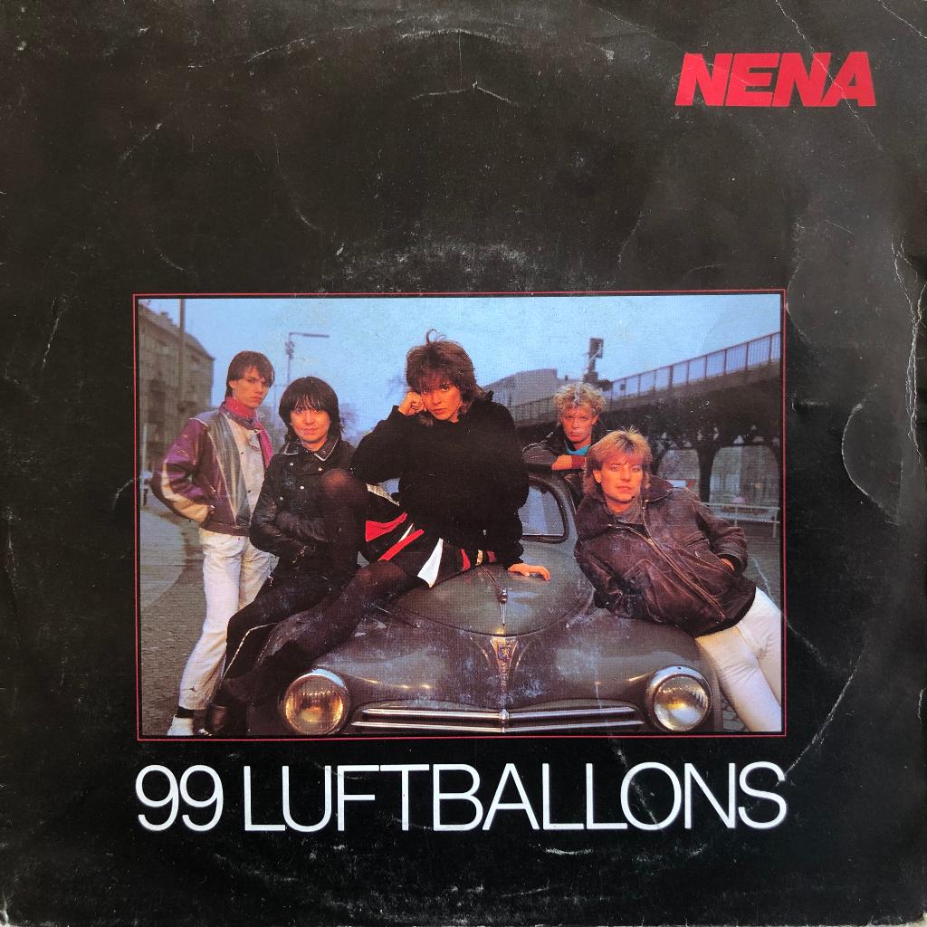 1983	Nena         	99 Luftballons, 7 inch, Zo goed als nieuw, Pop, Fotohoes