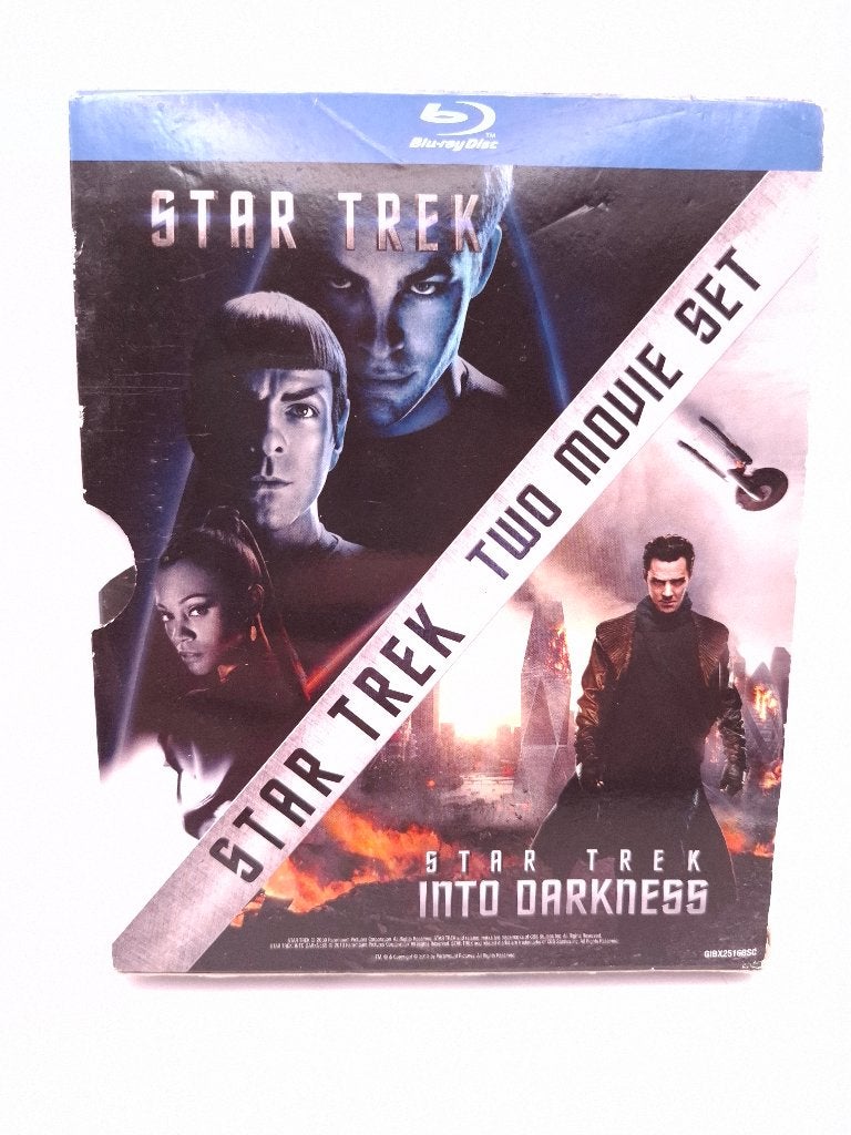 Star Trek & Star Trek into darkness blu-ray, Cd's en Dvd's, Engels, Film, Met slipcover/slipcase, Ophalen of Verzenden