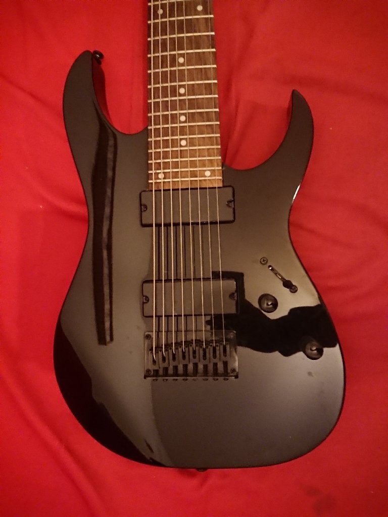 Ibanez 8-string guitar, Ophalen, Gebruikt, Solid body, Ibanez