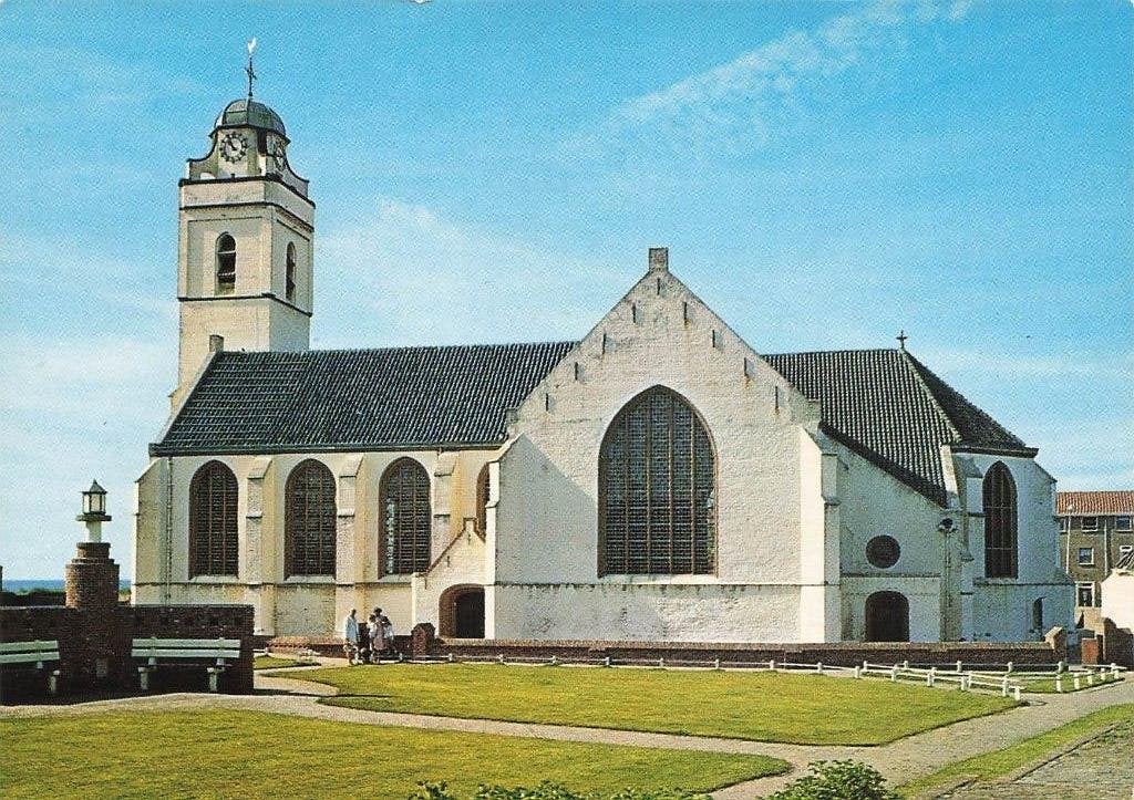 Katwijk, Oude of St. Andreaskerk, Ophalen of Verzenden, 1980 tot heden, Ongelopen, Zuid-Holland