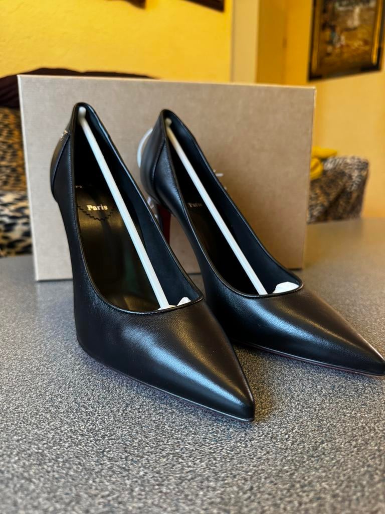 Chistain louboutins - maat 40 MOET NU WEG, Pumps, Zwart, Nieuw, Ophalen of Verzenden