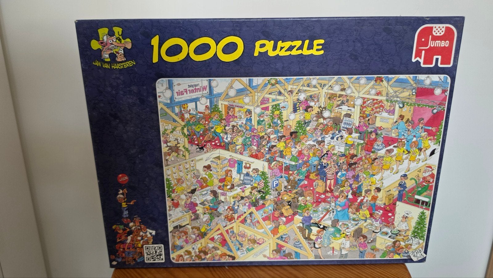 Jan van Haasteren De Winterfair 1000 stukjes, Ophalen, 500 t/m 1500 stukjes, Gebruikt, Legpuzzel