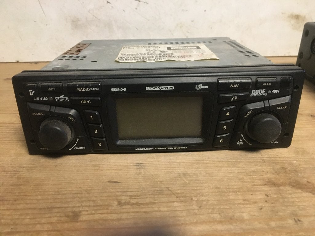 vdo daytona autoradio, Ophalen, Gebruikt