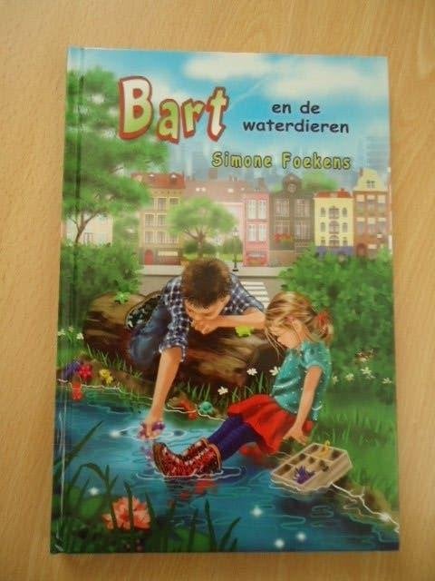 Bart en de waterdieren, Simone Foekens. AVI E4, Ophalen of Verzenden, Zo goed als nieuw, Fictie algemeen