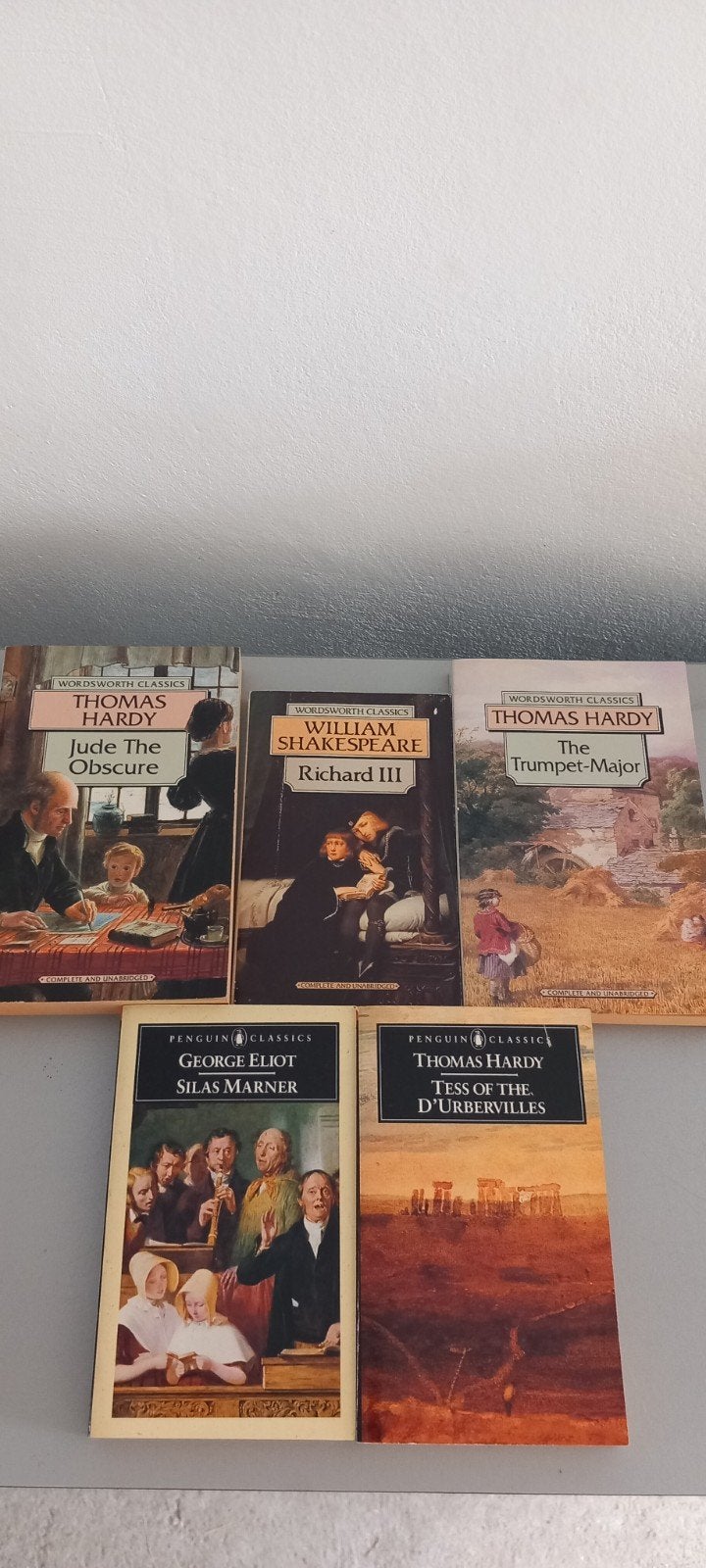 Klassieke Engelse Literatuur: Hardy, Shakespeare, Eliot, Boeken, Ophalen of Verzenden, Zo goed als nieuw, Thomas Hardy, William Shakespeare, George Eliot